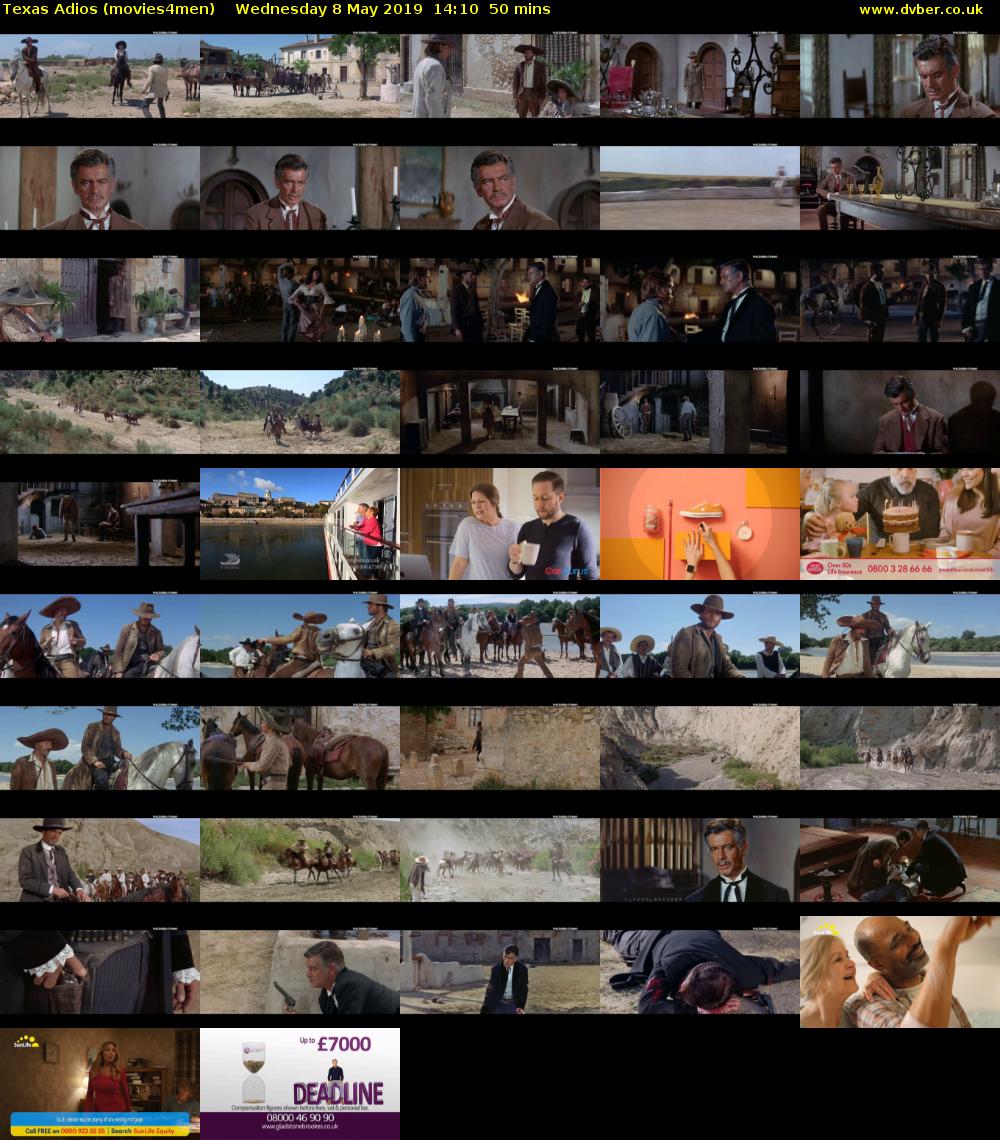 Texas Adios (movies4men) Wednesday 8 May 2019 14:10 - 15:00