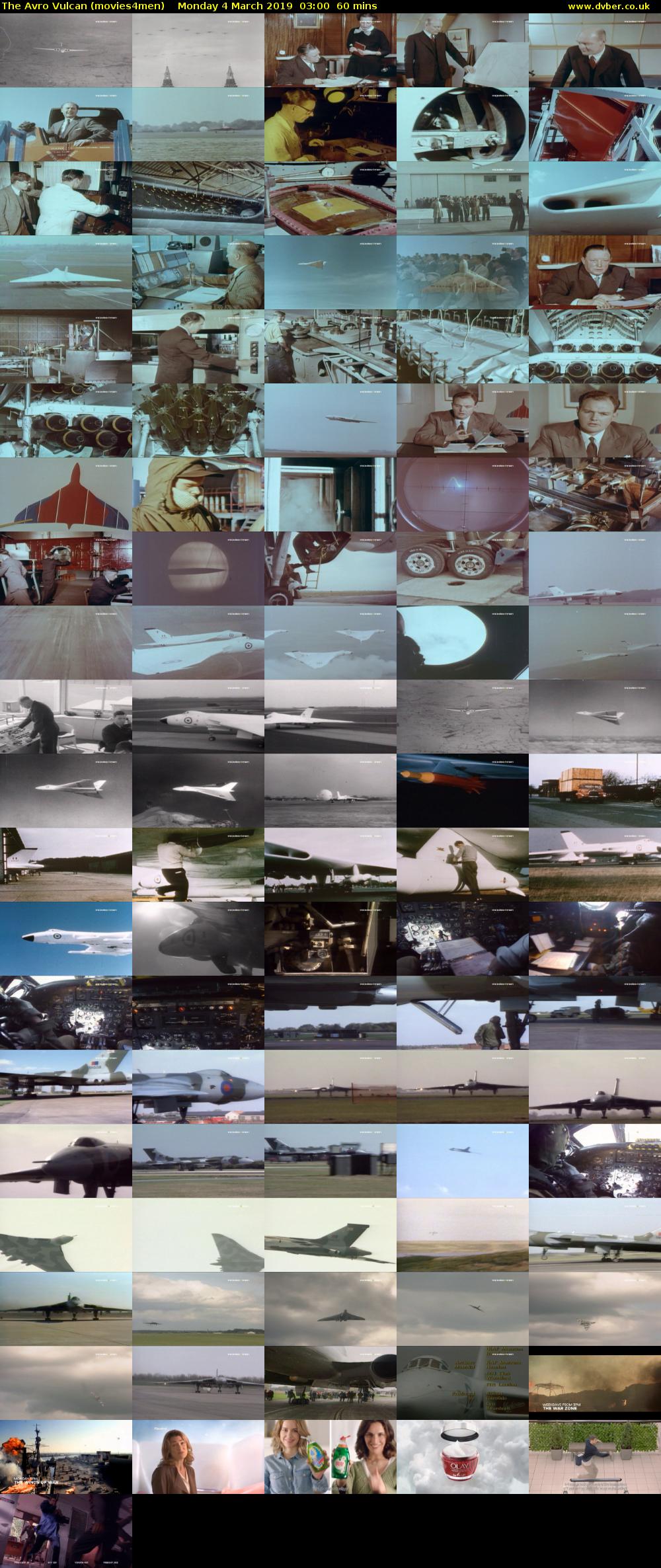 The Avro Vulcan (movies4men) Monday 4 March 2019 03:00 - 04:00