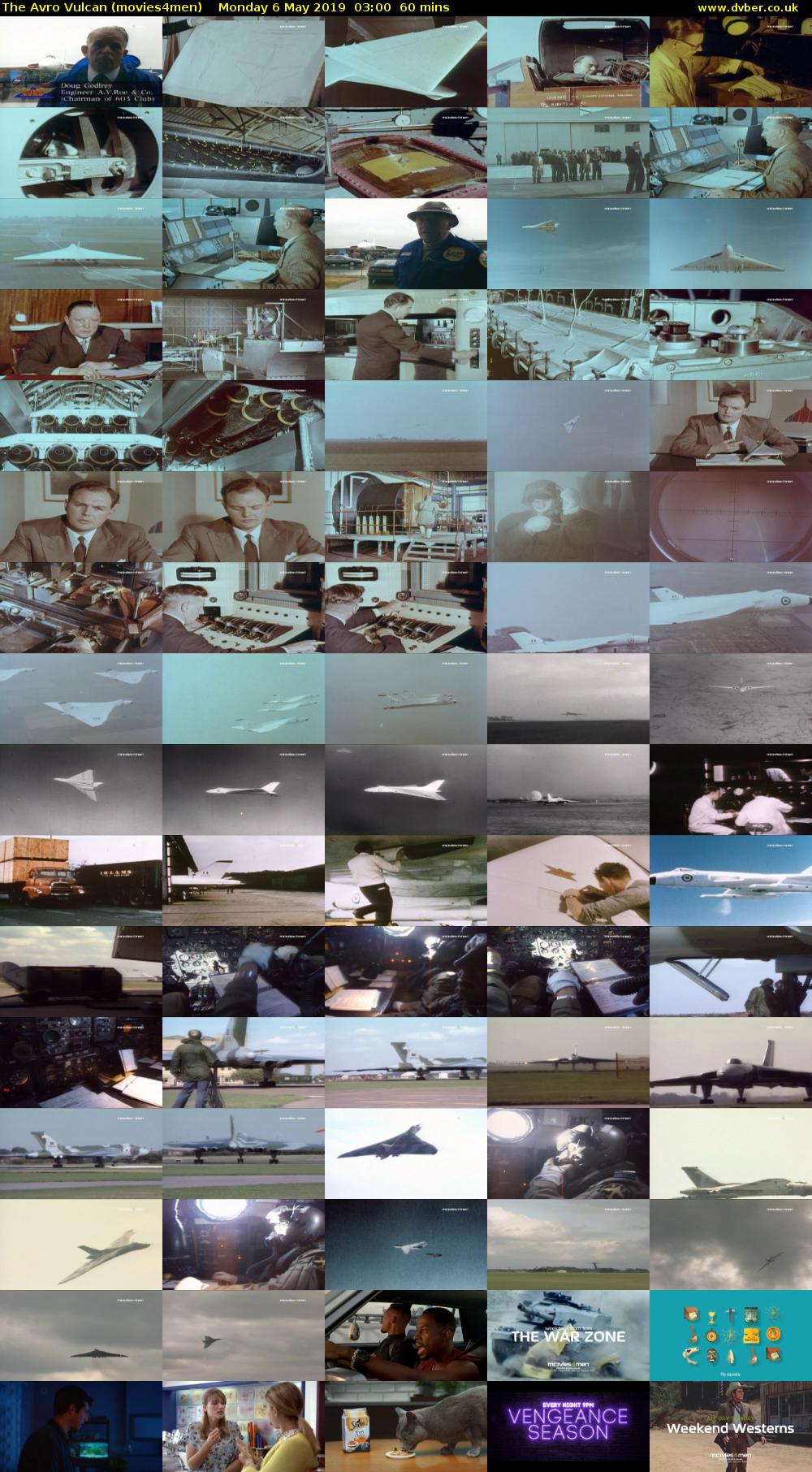 The Avro Vulcan (movies4men) Monday 6 May 2019 03:00 - 04:00