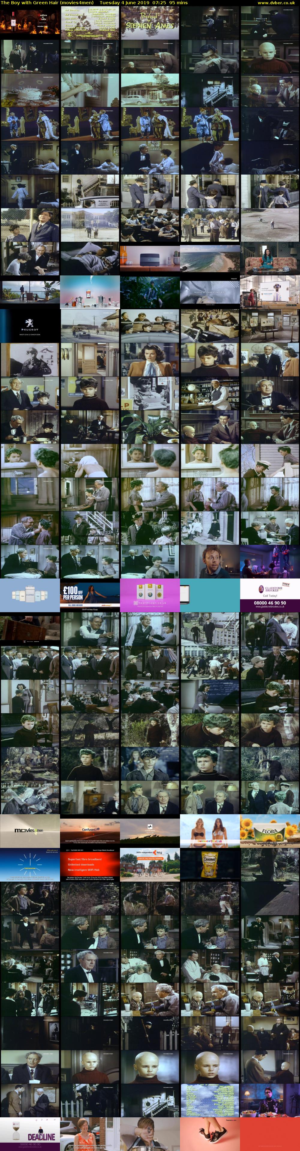 The Boy with Green Hair (movies4men) Tuesday 4 June 2019 07:25 - 09:00