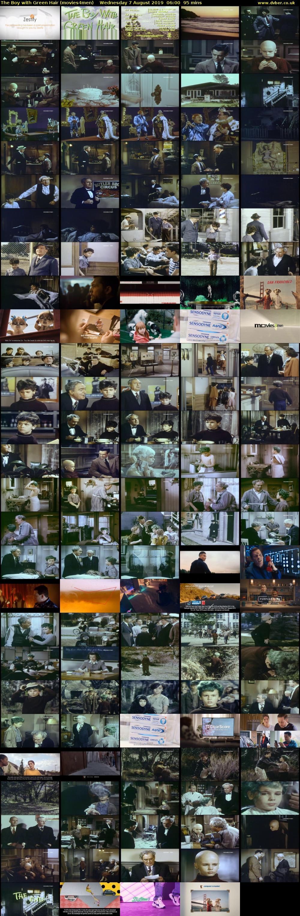 The Boy with Green Hair (movies4men) Wednesday 7 August 2019 06:00 - 07:35