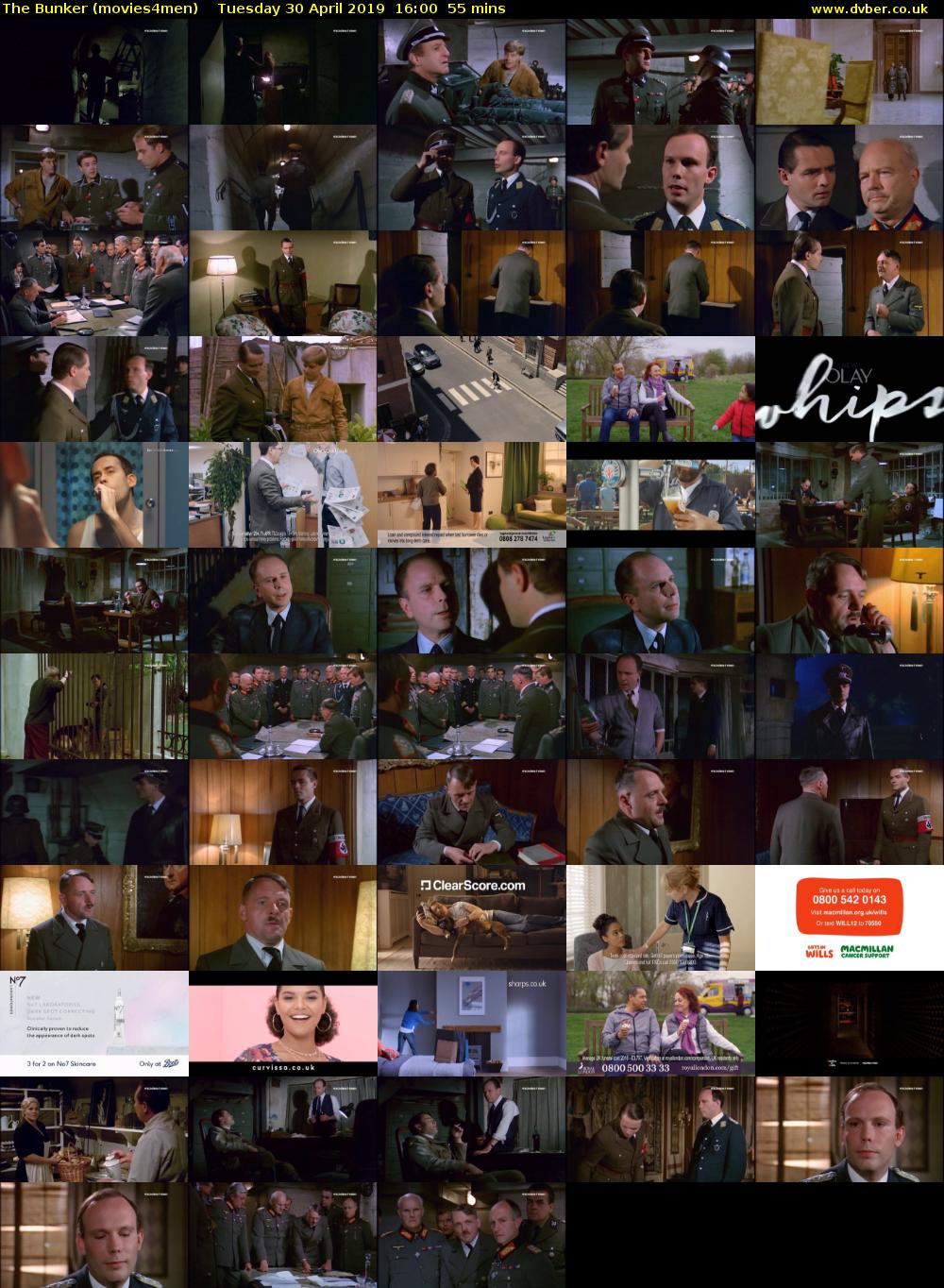 The Bunker (movies4men) Tuesday 30 April 2019 16:00 - 16:55