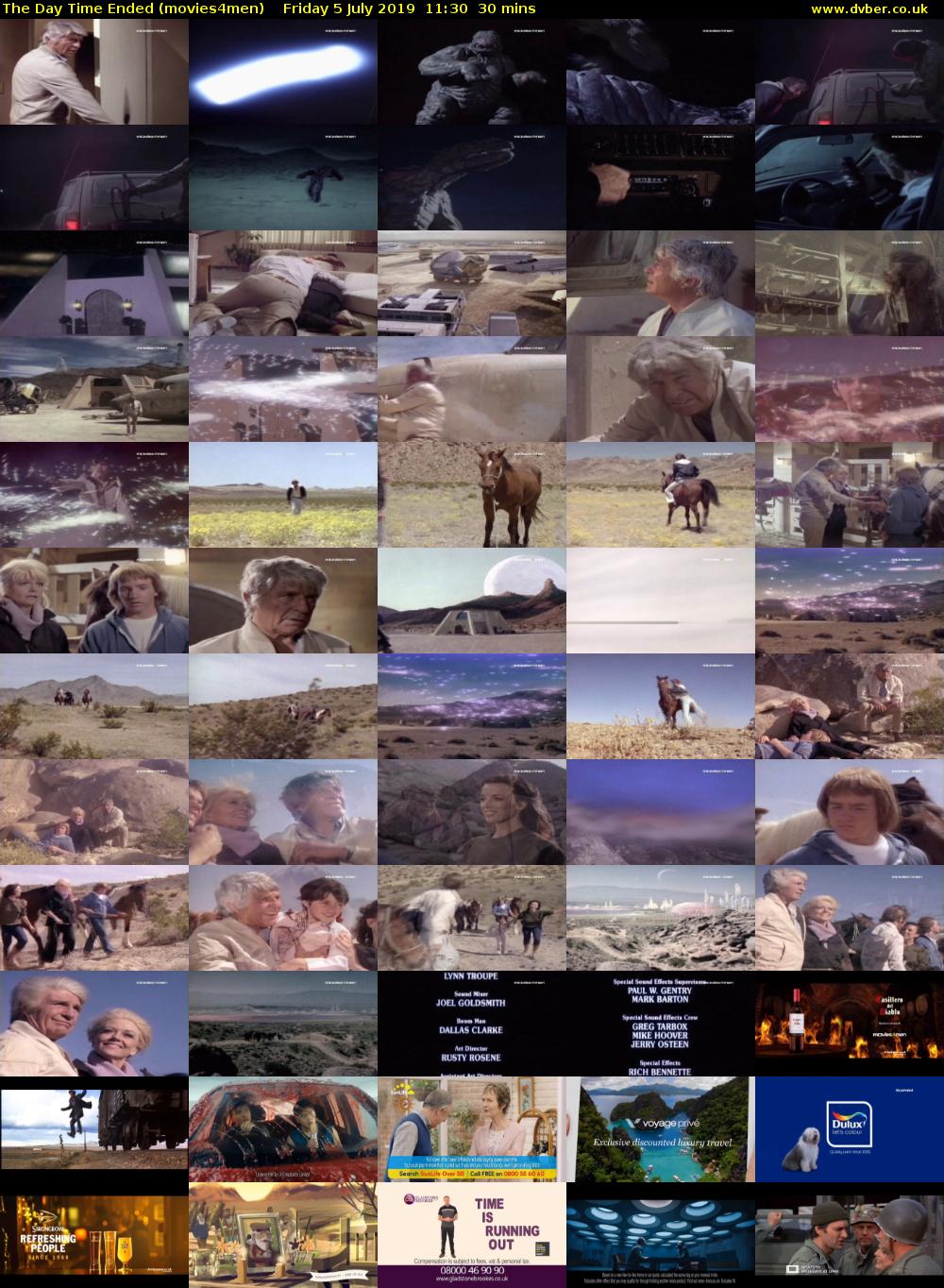The Day Time Ended (movies4men) Friday 5 July 2019 11:30 - 12:00