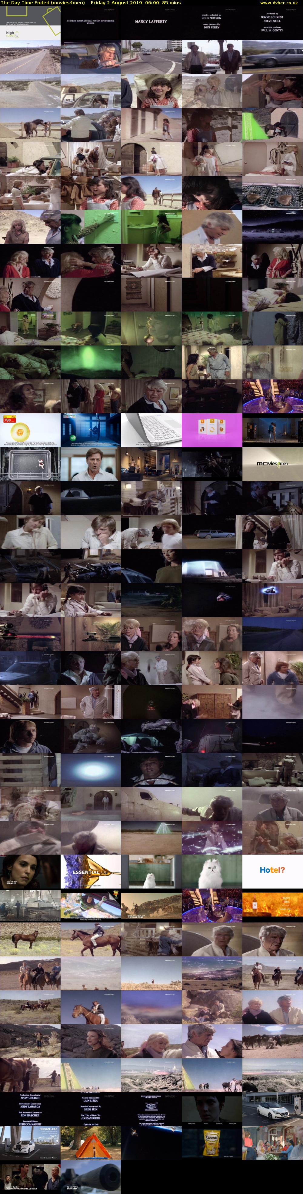 The Day Time Ended (movies4men) Friday 2 August 2019 06:00 - 07:25