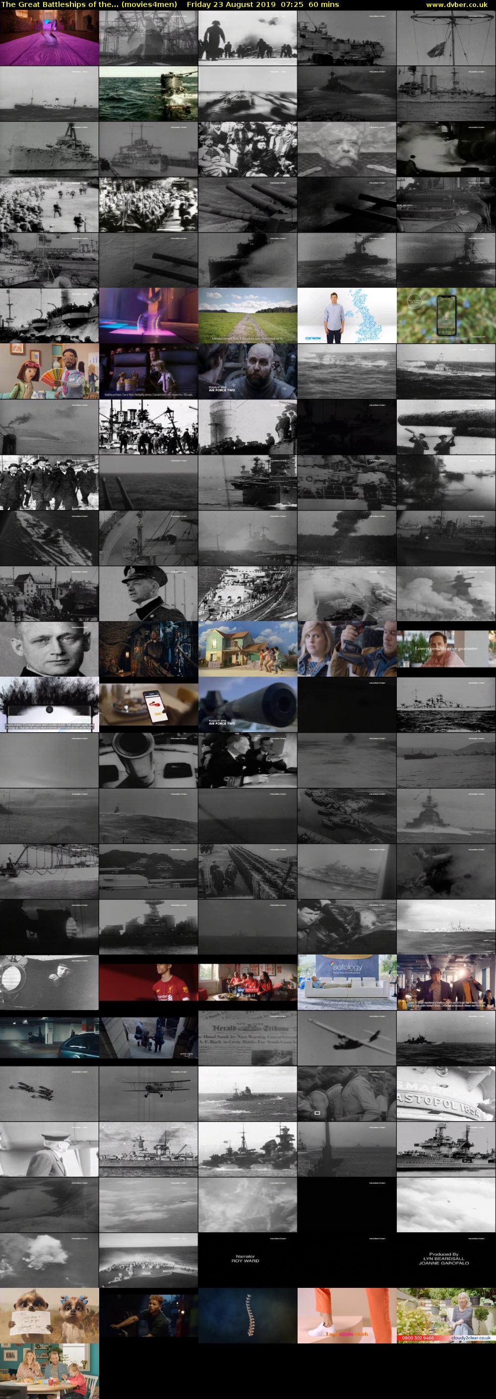 The Great Battleships of the... (movies4men) Friday 23 August 2019 07:25 - 08:25