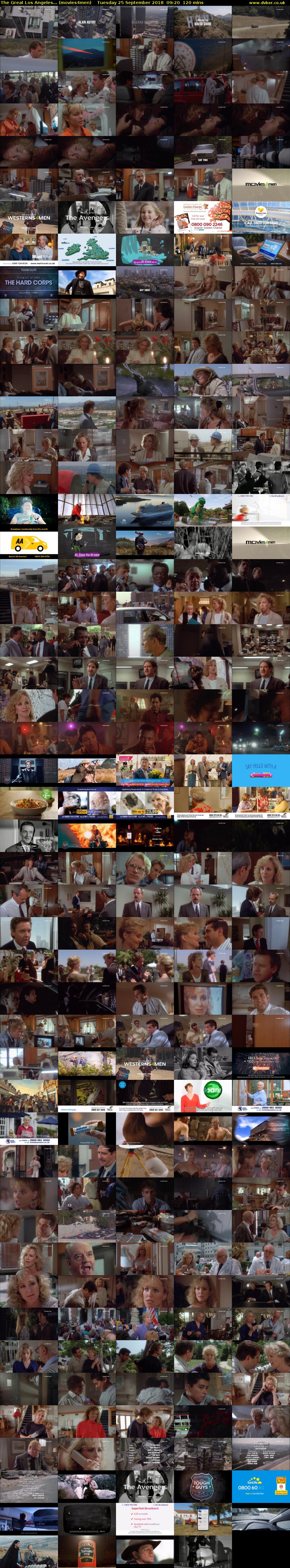 The Great Los Angeles... (movies4men) Tuesday 25 September 2018 09:20 - 11:20
