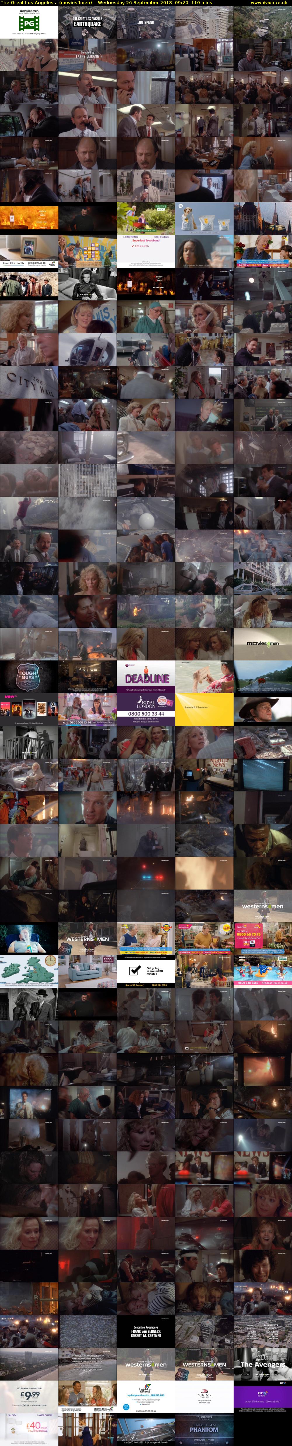 The Great Los Angeles... (movies4men) Wednesday 26 September 2018 09:20 - 11:10