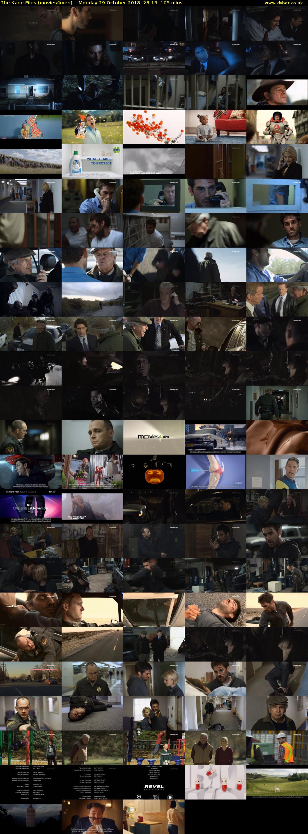 The Kane Files (movies4men) Monday 29 October 2018 23:15 - 01:00