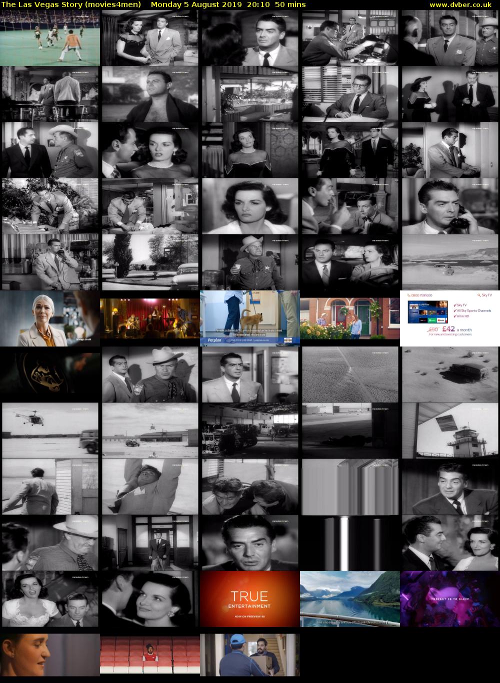 The Las Vegas Story (movies4men) Monday 5 August 2019 20:10 - 21:00