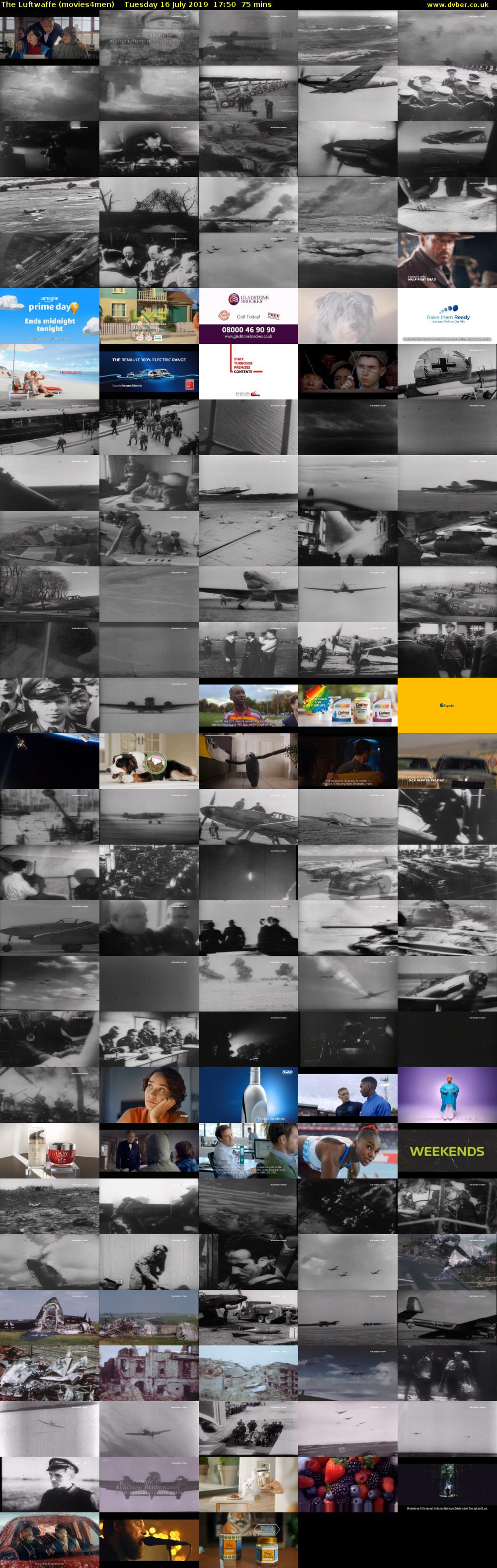 The Luftwaffe (movies4men) Tuesday 16 July 2019 17:50 - 19:05