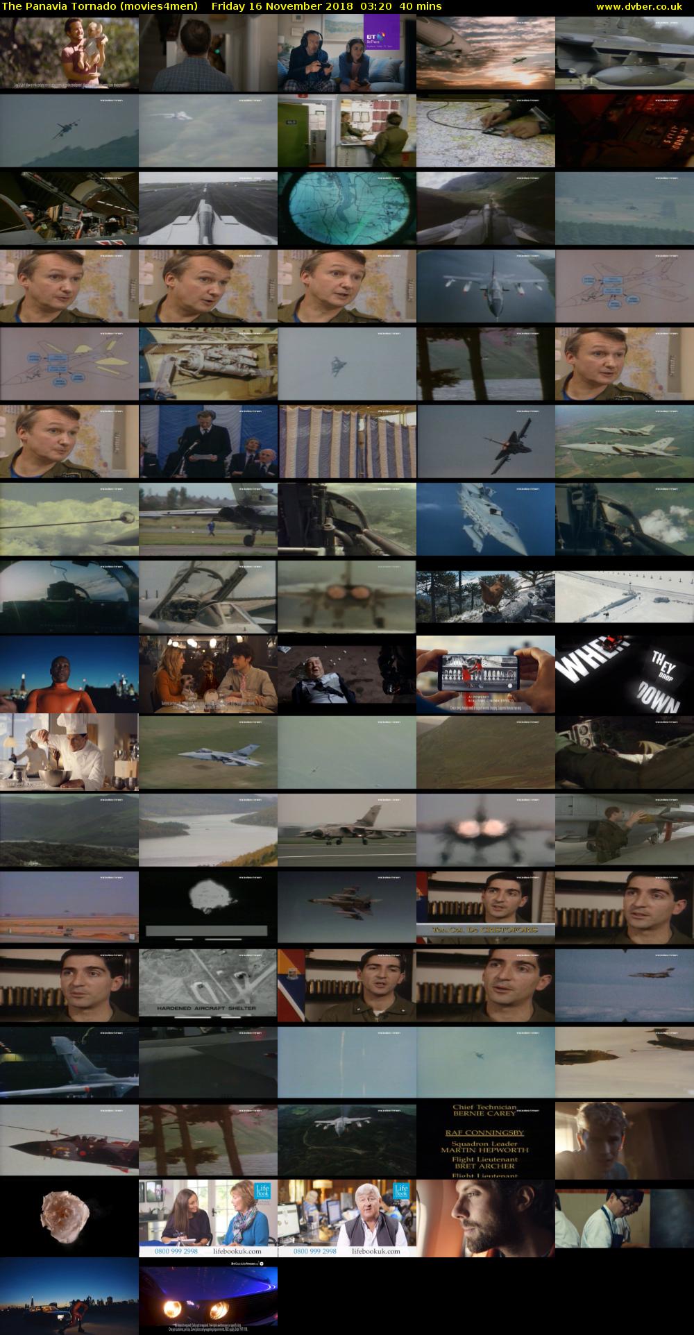 The Panavia Tornado (movies4men) Friday 16 November 2018 03:20 - 04:00