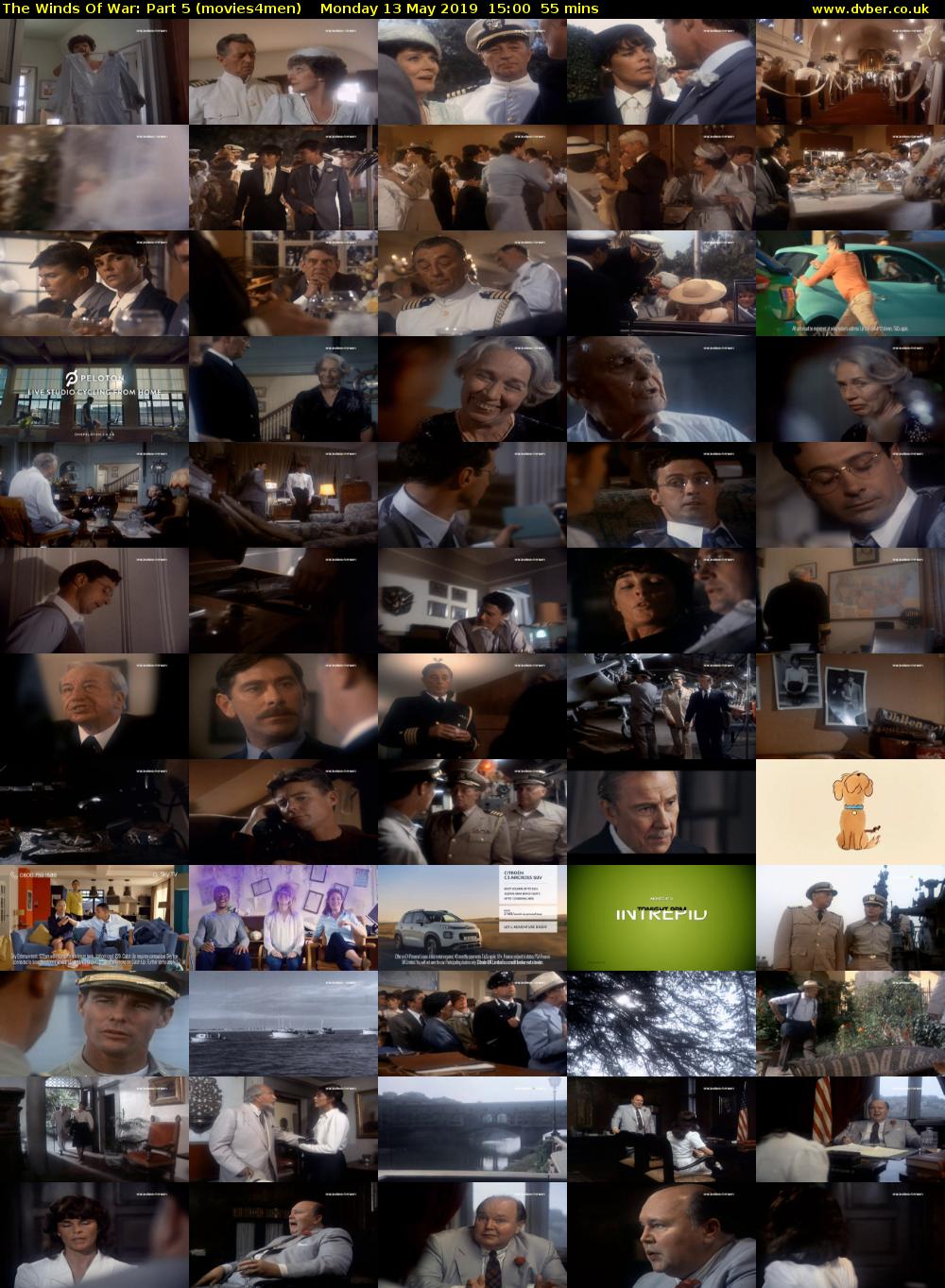 The Winds Of War: Part 5 (movies4men) Monday 13 May 2019 15:00 - 15:55