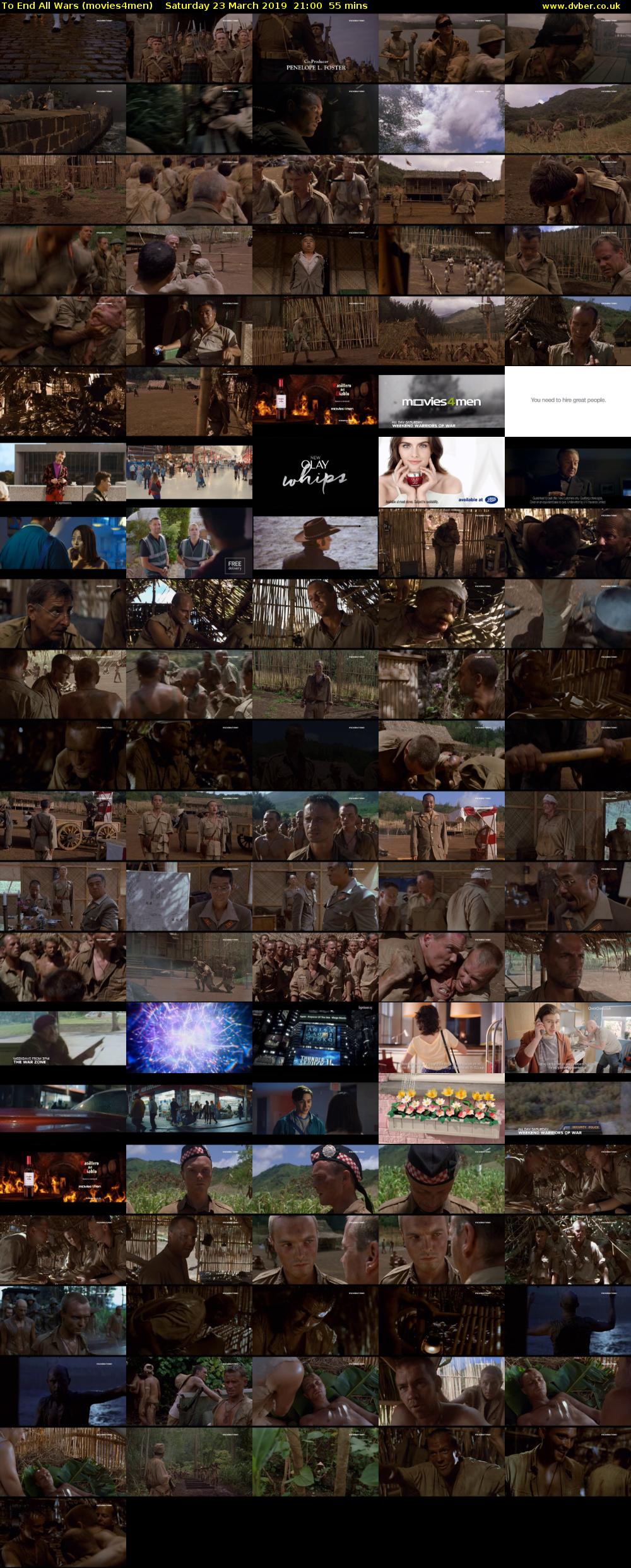 To End All Wars (movies4men) Saturday 23 March 2019 21:00 - 21:55