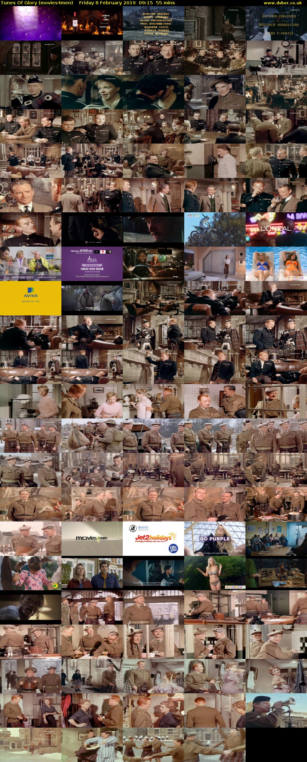 Tunes Of Glory (movies4men) Friday 8 February 2019 09:15 - 10:10