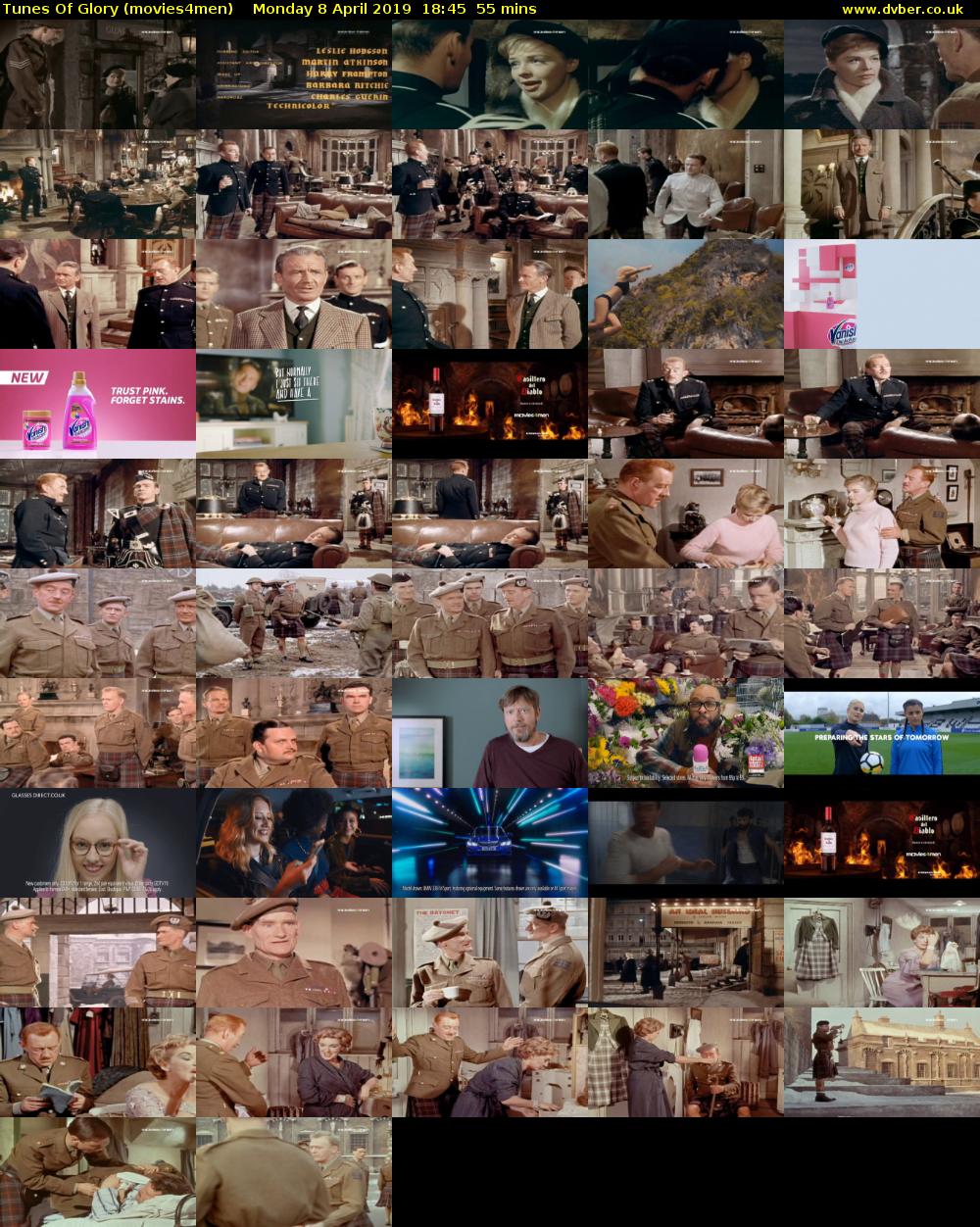 Tunes Of Glory (movies4men) Monday 8 April 2019 18:45 - 19:40