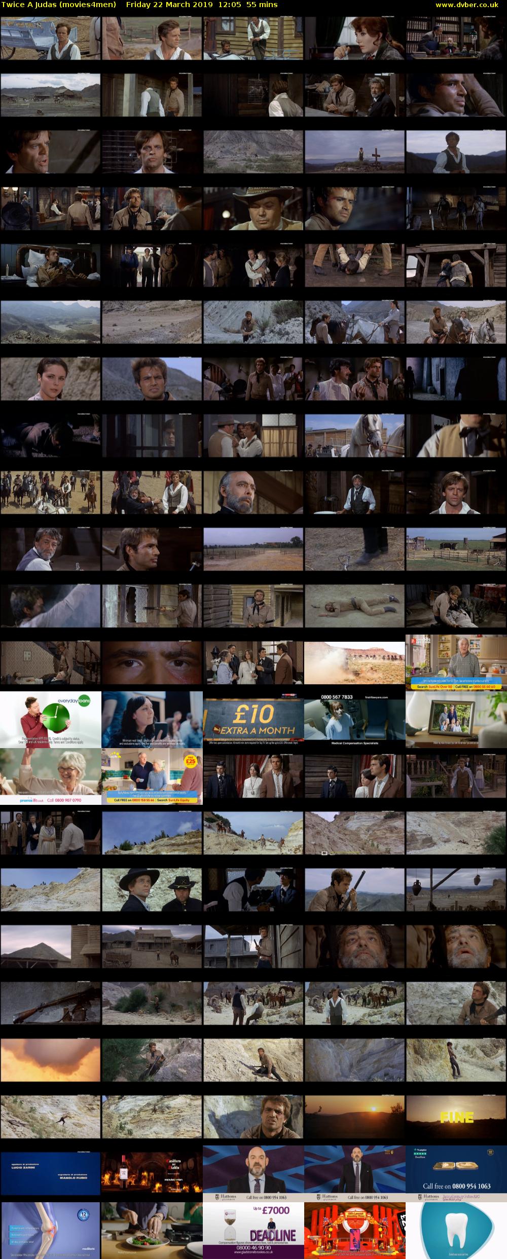 Twice A Judas (movies4men) Friday 22 March 2019 12:05 - 13:00