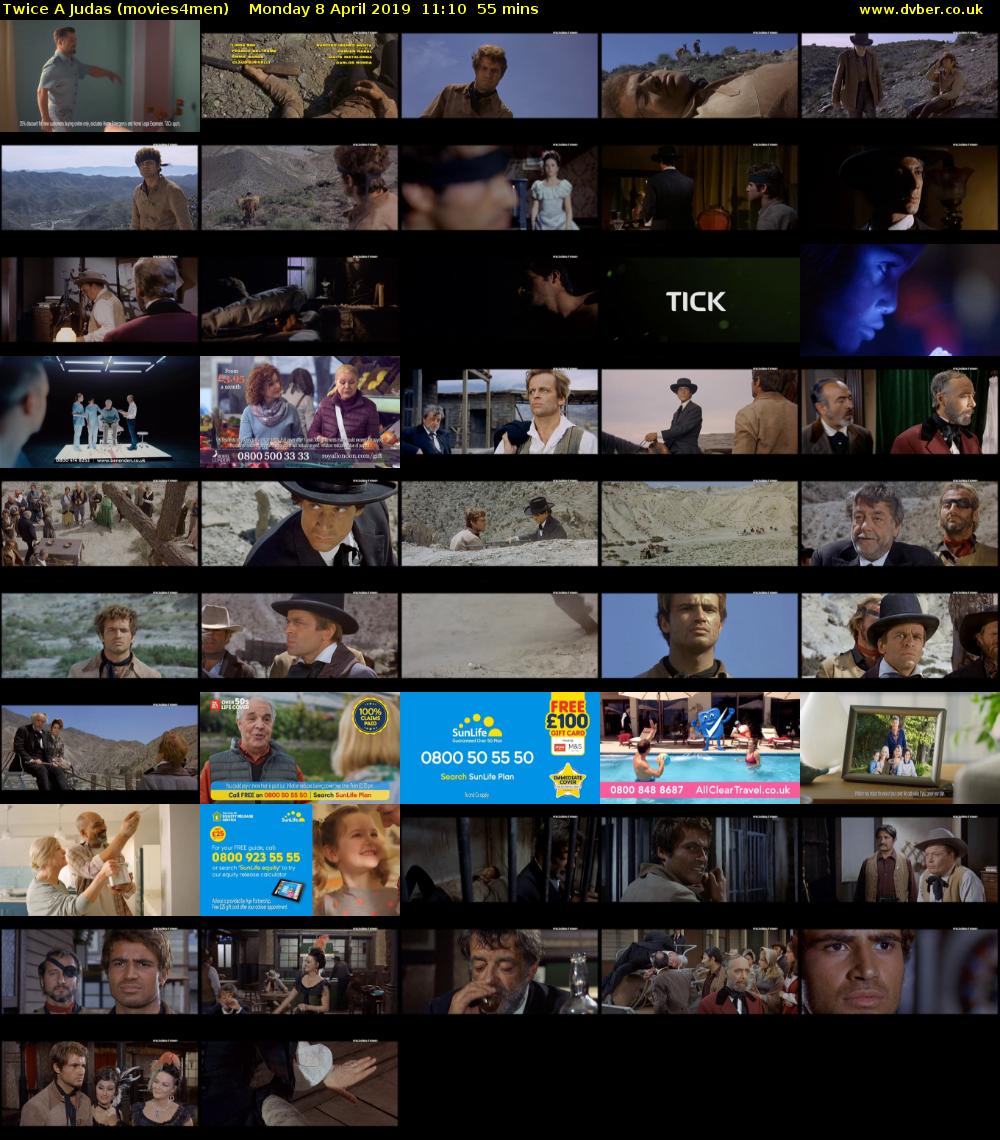 Twice A Judas (movies4men) Monday 8 April 2019 11:10 - 12:05