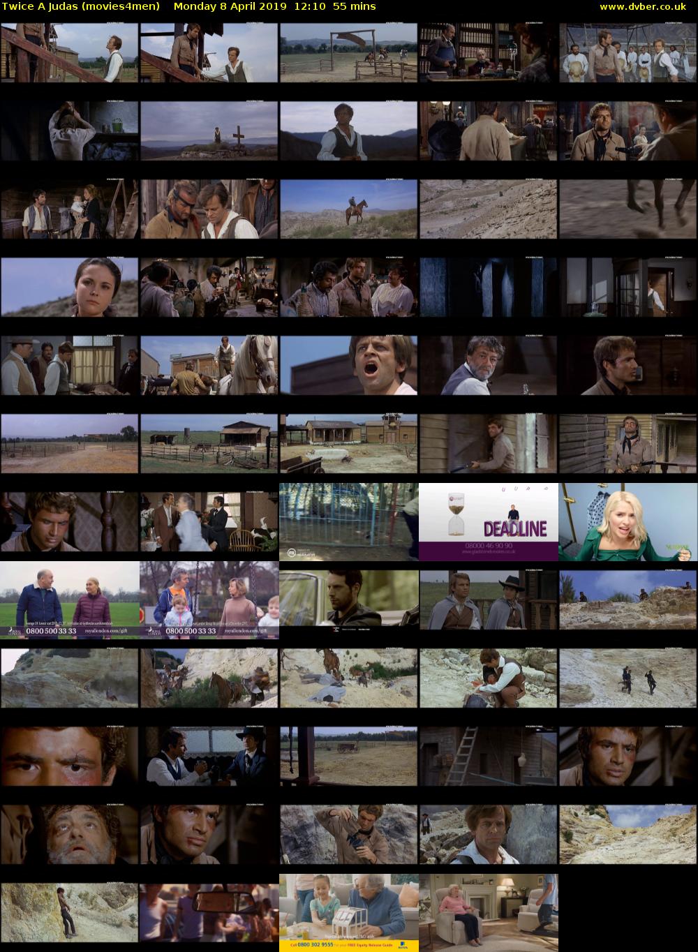 Twice A Judas (movies4men) Monday 8 April 2019 12:10 - 13:05
