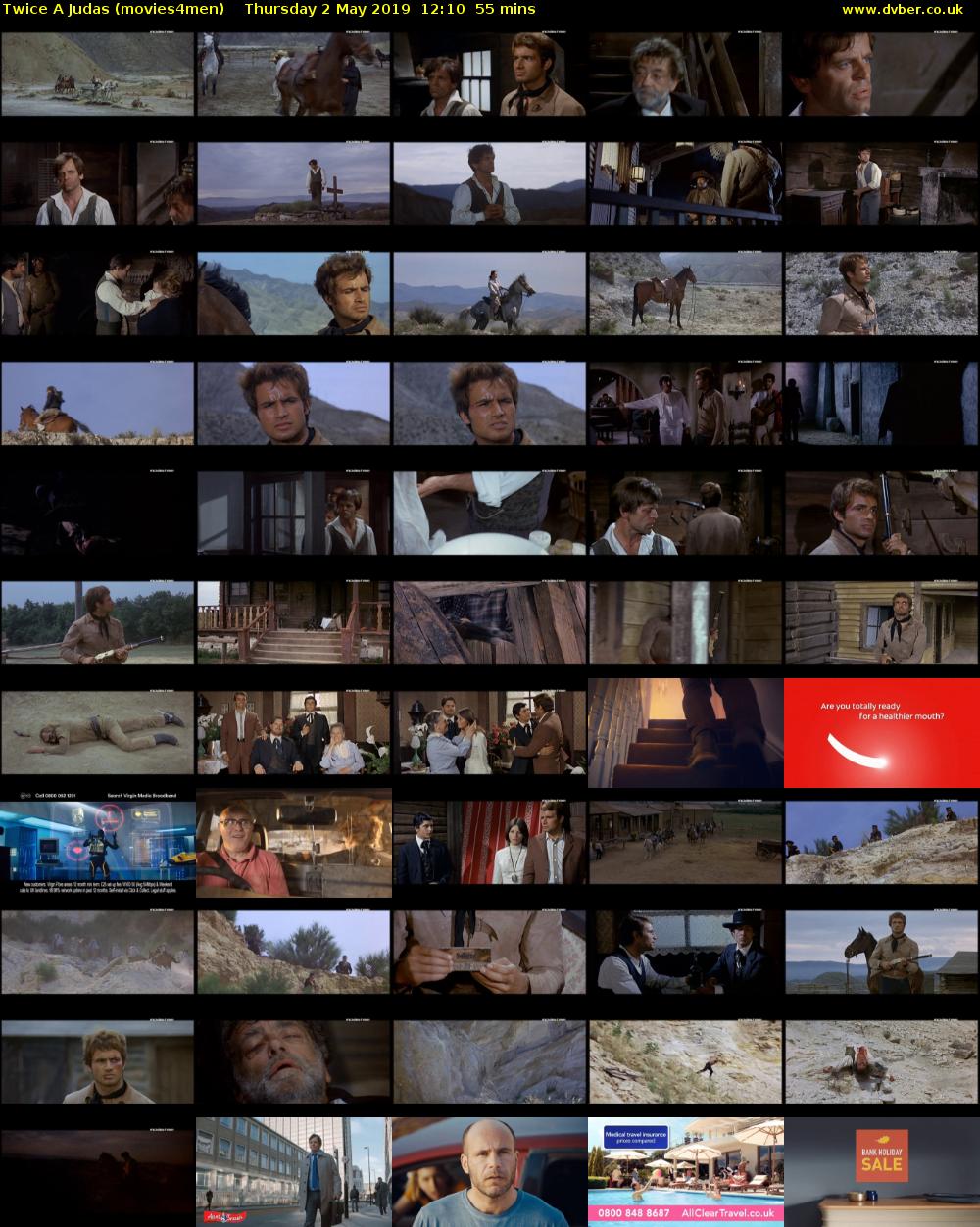 Twice A Judas (movies4men) Thursday 2 May 2019 12:10 - 13:05