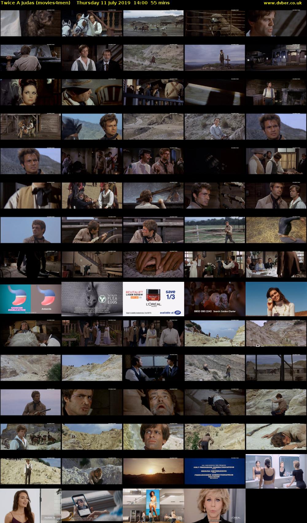 Twice A Judas (movies4men) Thursday 11 July 2019 14:00 - 14:55