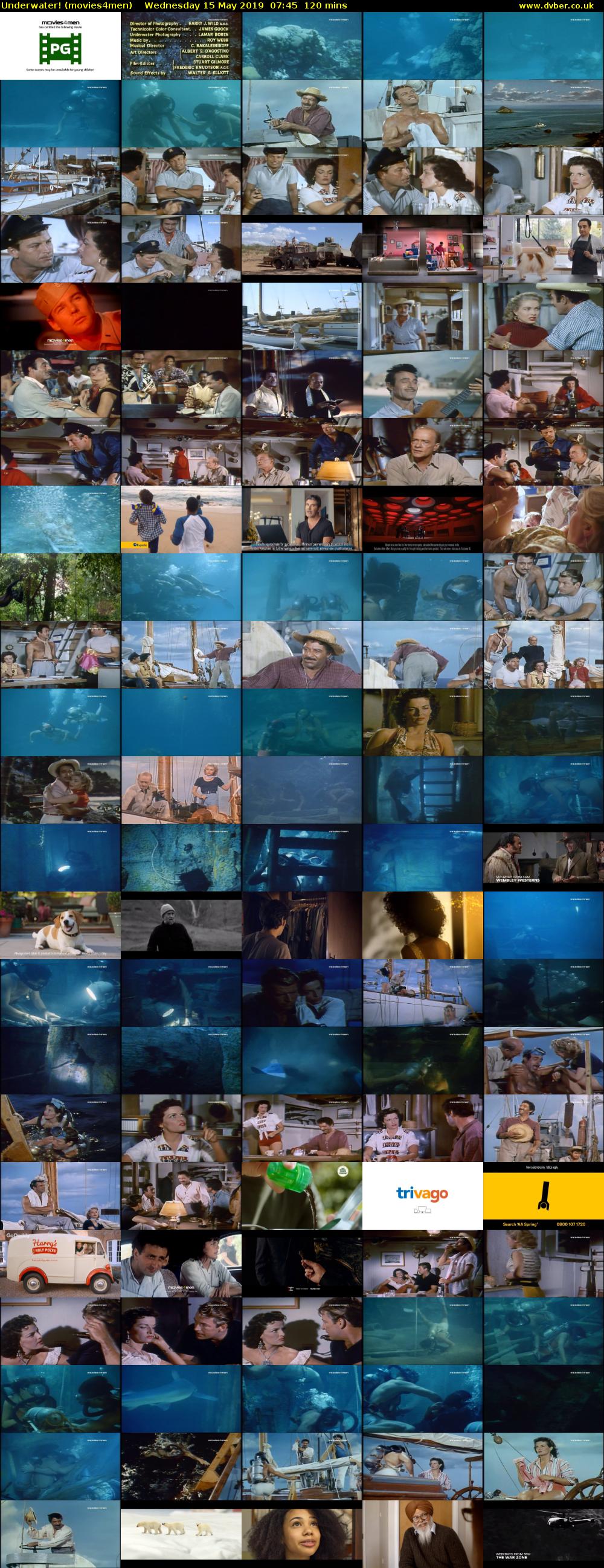 Underwater! (movies4men) Wednesday 15 May 2019 07:45 - 09:45