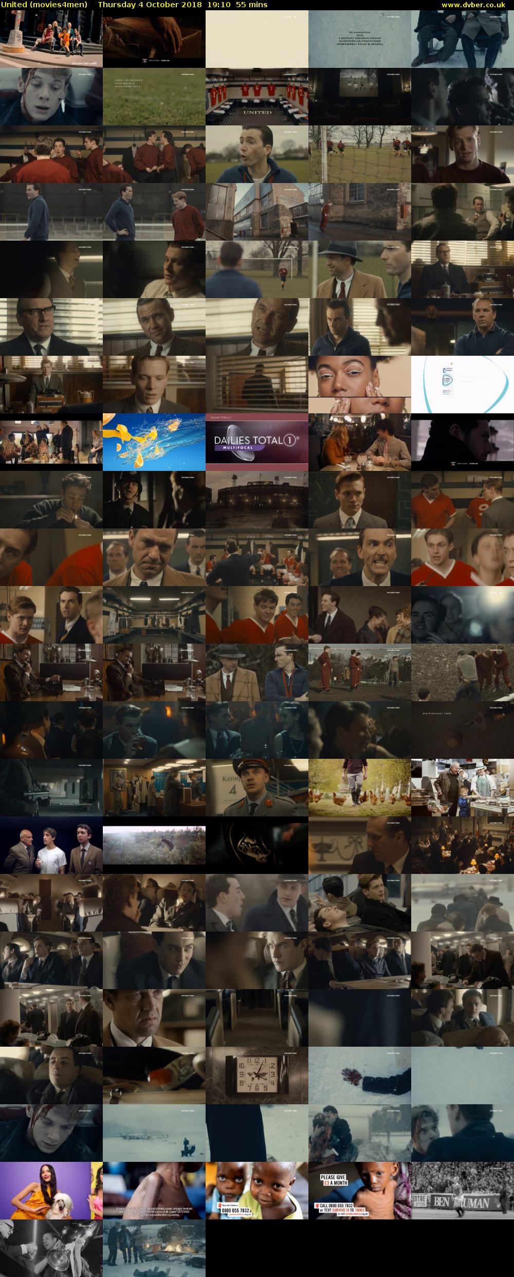 United (movies4men) Thursday 4 October 2018 19:10 - 20:05