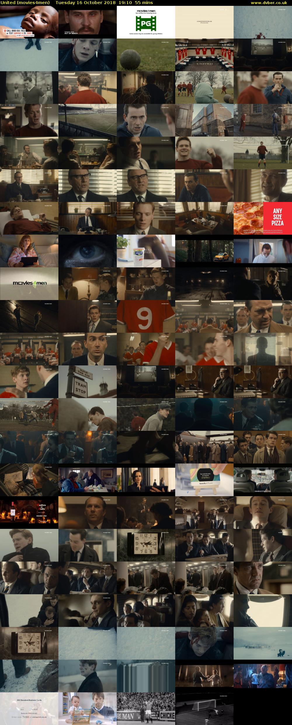 United (movies4men) Tuesday 16 October 2018 19:10 - 20:05