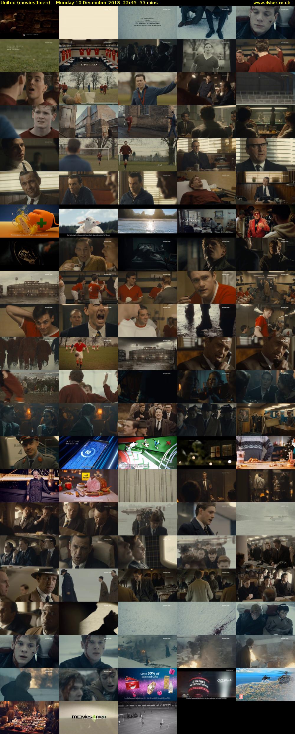 United (movies4men) Monday 10 December 2018 22:45 - 23:40