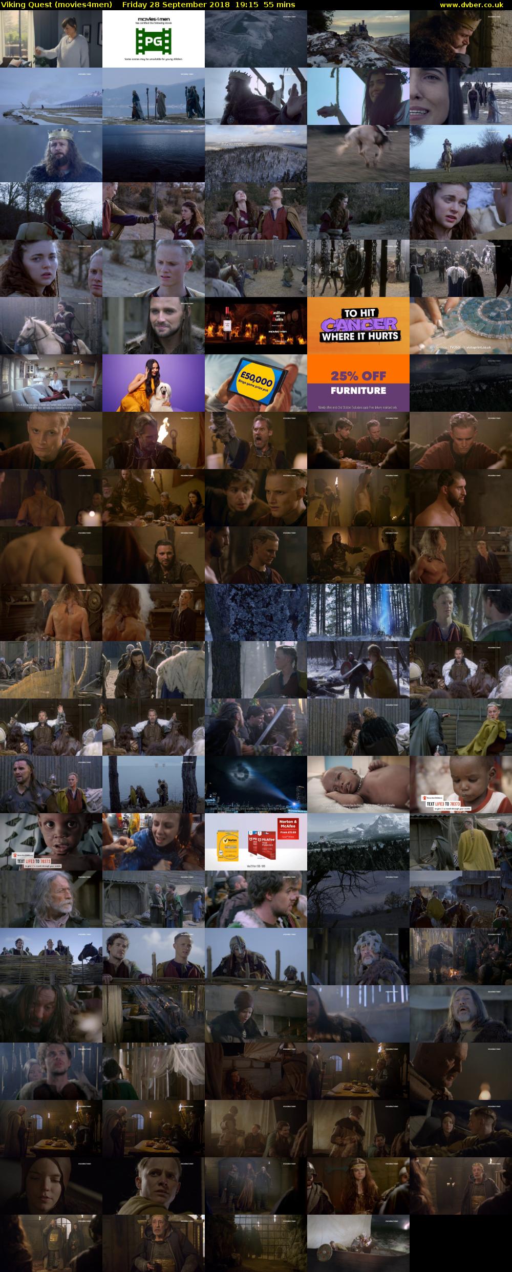 Viking Quest (movies4men) Friday 28 September 2018 19:15 - 20:10