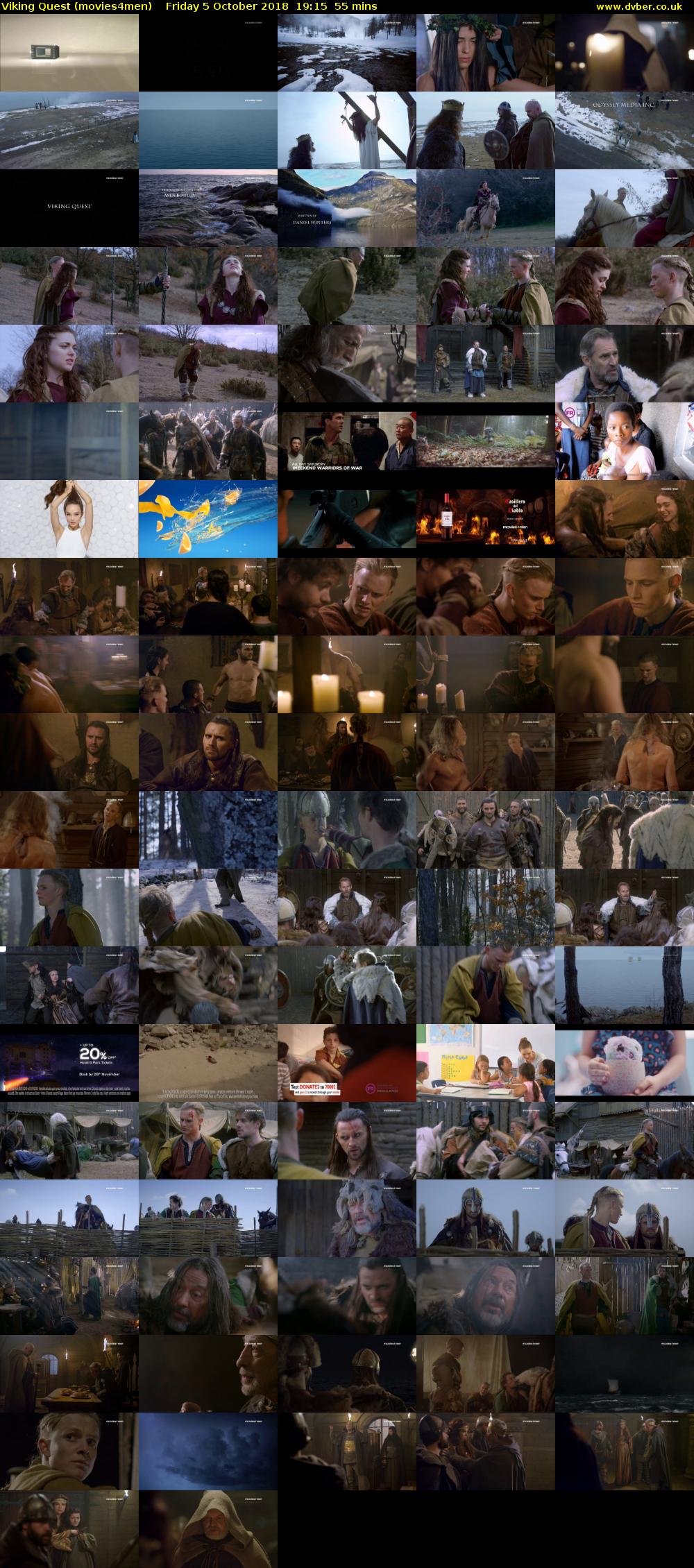Viking Quest (movies4men) Friday 5 October 2018 19:15 - 20:10