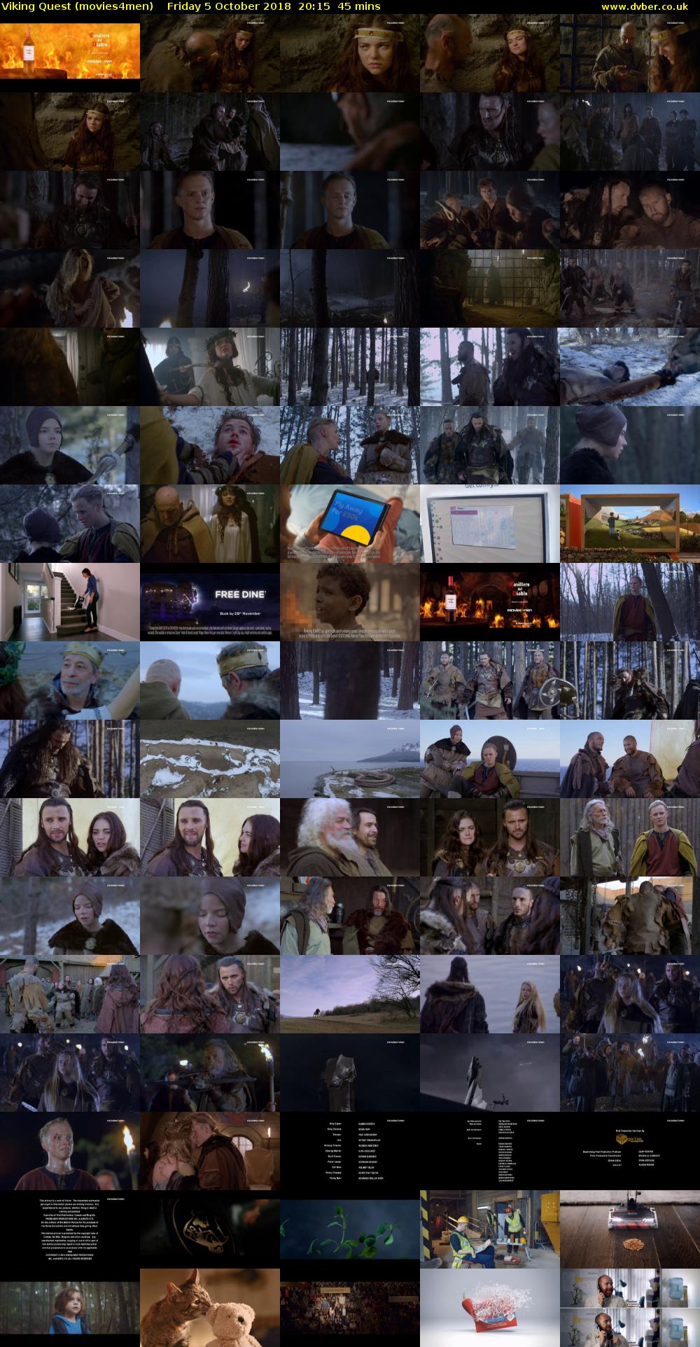 Viking Quest (movies4men) Friday 5 October 2018 20:15 - 21:00