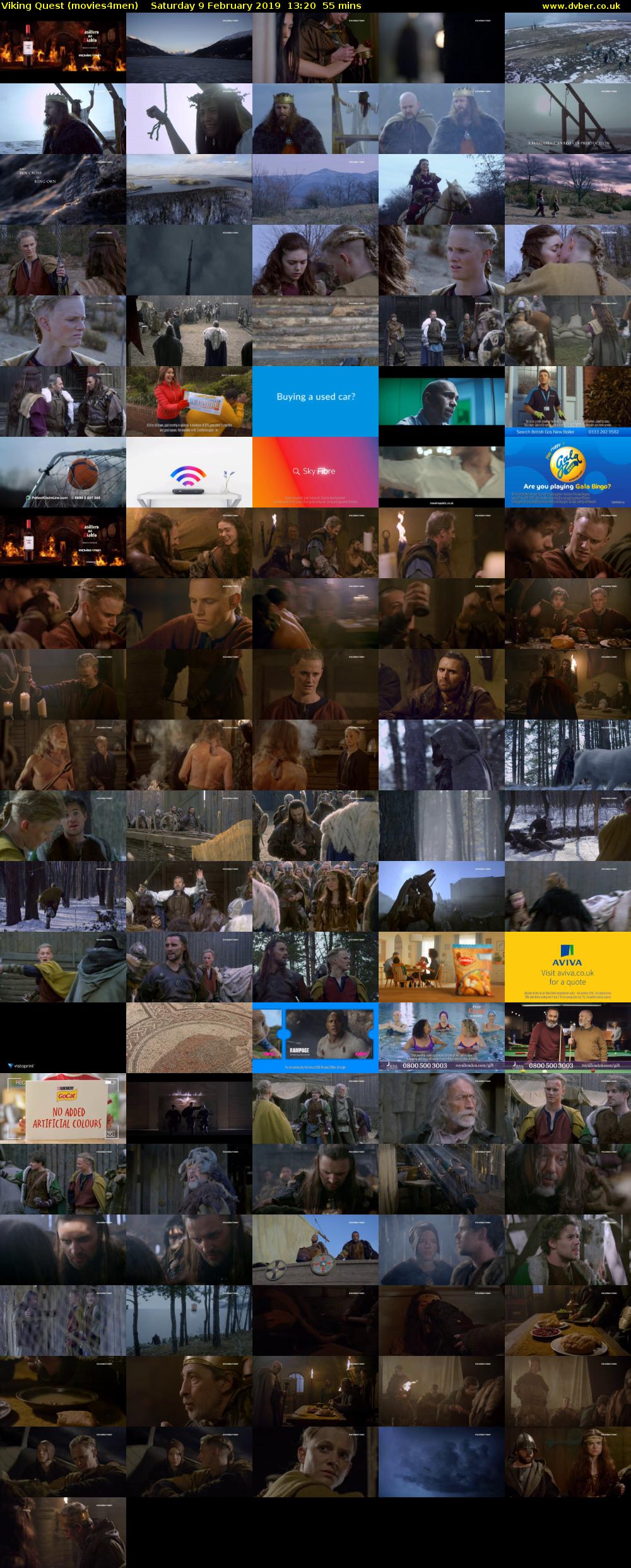 Viking Quest (movies4men) Saturday 9 February 2019 13:20 - 14:15