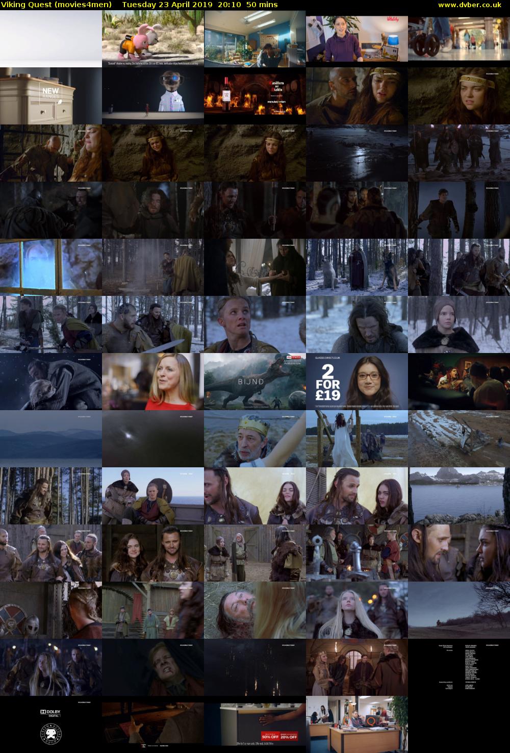 Viking Quest (movies4men) Tuesday 23 April 2019 20:10 - 21:00