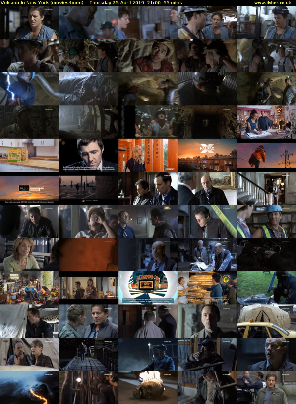 Volcano in New York (movies4men) Thursday 25 April 2019 21:00 - 21:55