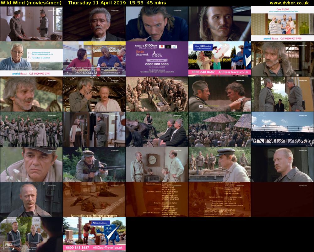 Wild Wind (movies4men) Thursday 11 April 2019 15:55 - 16:40