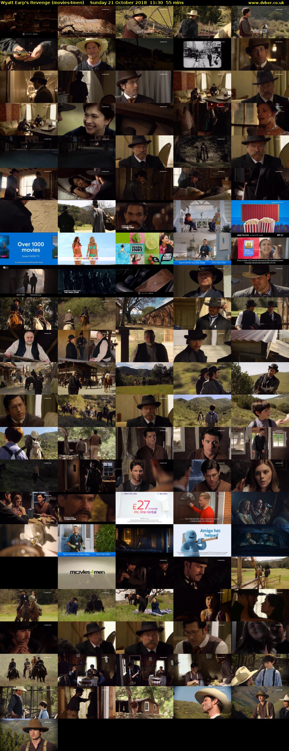 Wyatt Earp's Revenge (movies4men) Sunday 21 October 2018 11:30 - 12:25