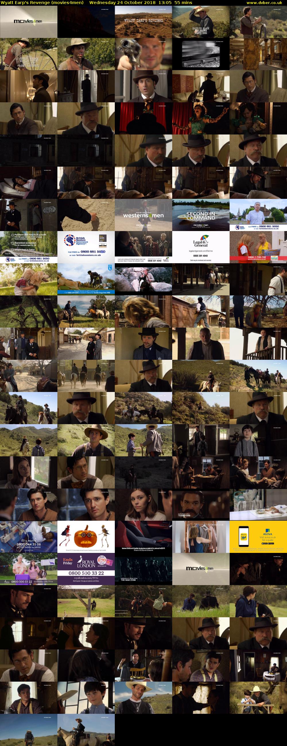 Wyatt Earp's Revenge (movies4men) Wednesday 24 October 2018 13:05 - 14:00