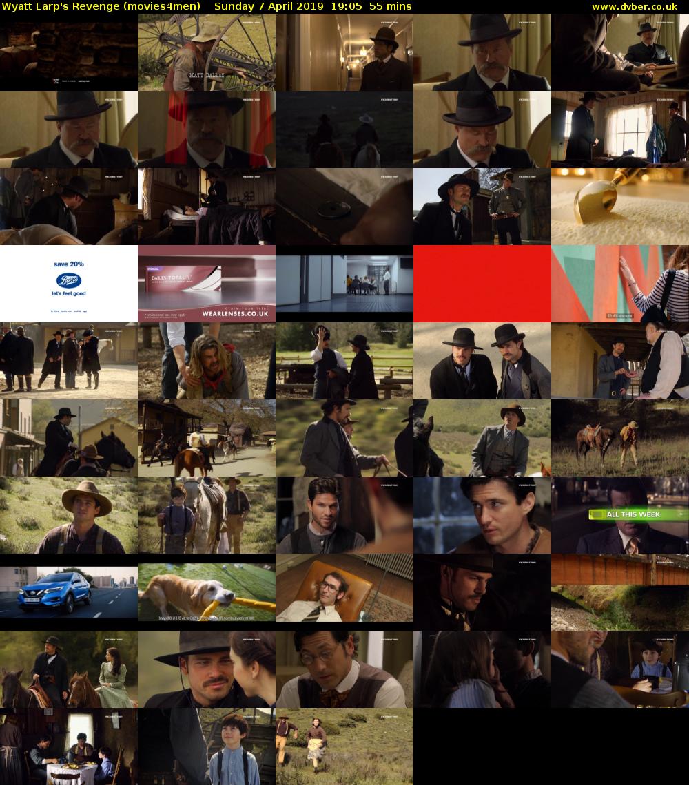 Wyatt Earp's Revenge (movies4men) Sunday 7 April 2019 19:05 - 20:00