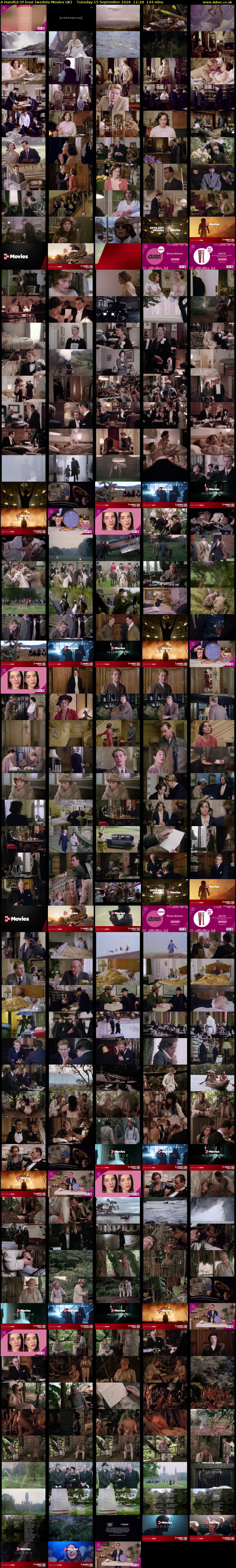 A Handful Of Dust (wedotv Movies UK) Tuesday 15 September 2026 11:28 - 13:52