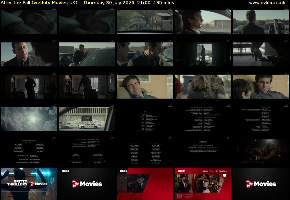 After the Fall (wedotv Movies UK) Thursday 30 July 2026 21:00 - 23:15