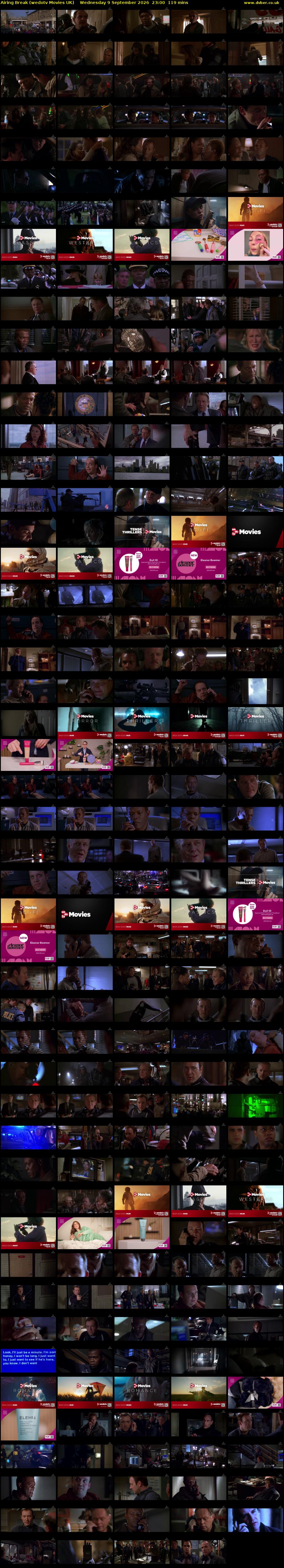 Airing Break (wedotv Movies UK) Wednesday 9 September 2026 23:00 - 00:59