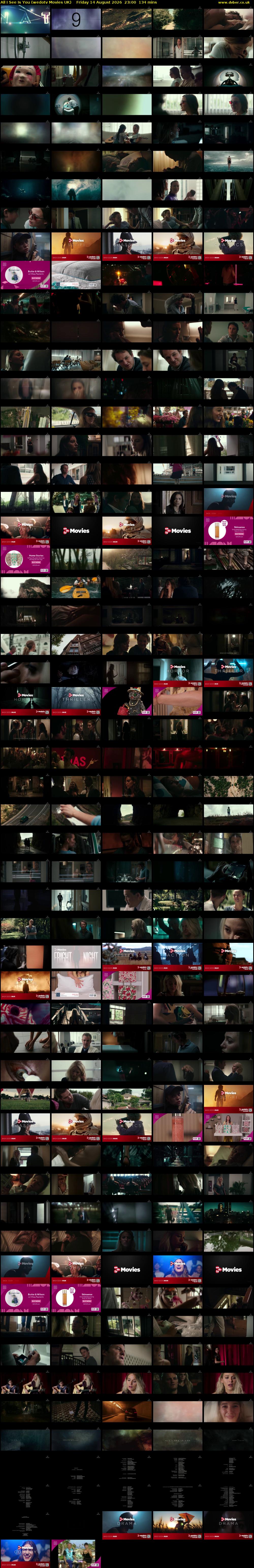 All I See Is You (wedotv Movies UK) Friday 14 August 2026 23:00 - 01:14