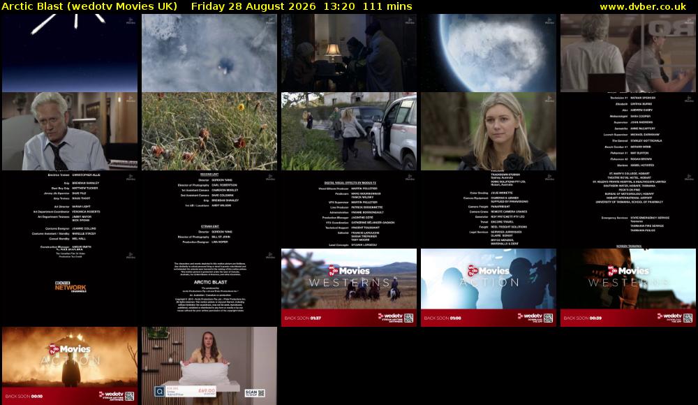Arctic Blast (wedotv Movies UK) Friday 28 August 2026 13:20 - 15:11