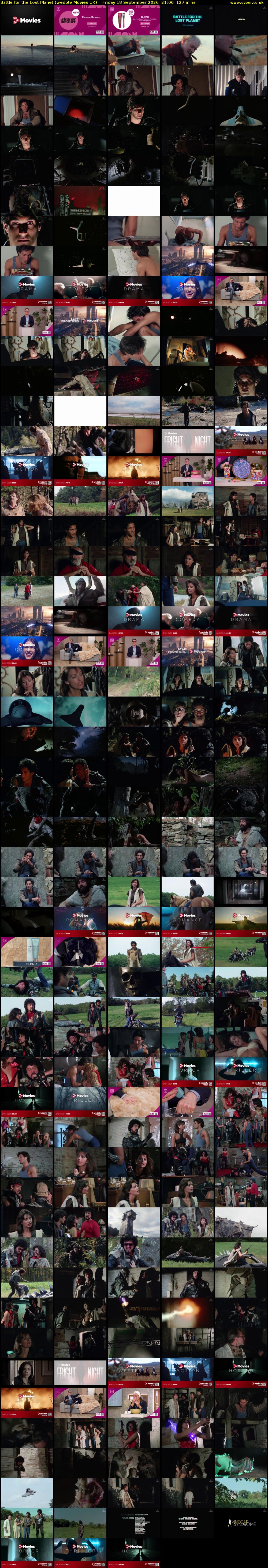 Battle for the Lost Planet (wedotv Movies UK) Friday 18 September 2026 21:00 - 23:07