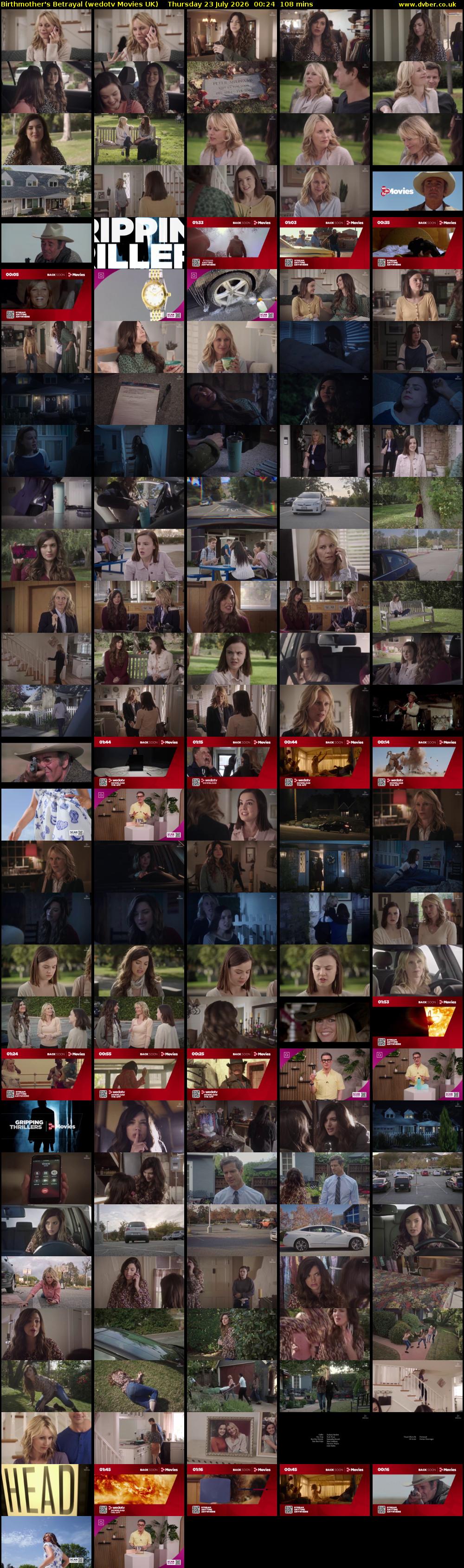 Birthmother's Betrayal (wedotv Movies UK) Thursday 23 July 2026 00:24 - 02:12
