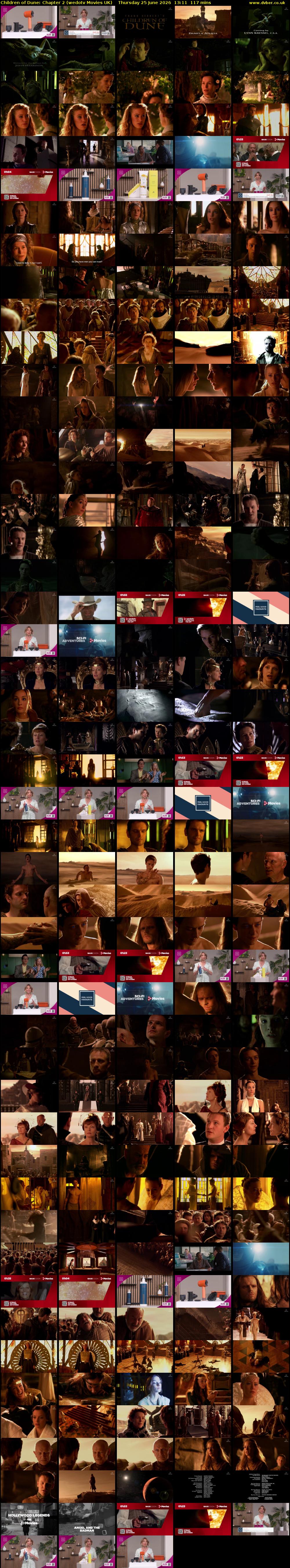 Children of Dune: Chapter 2 (wedotv Movies UK) Thursday 25 June 2026 13:11 - 15:08