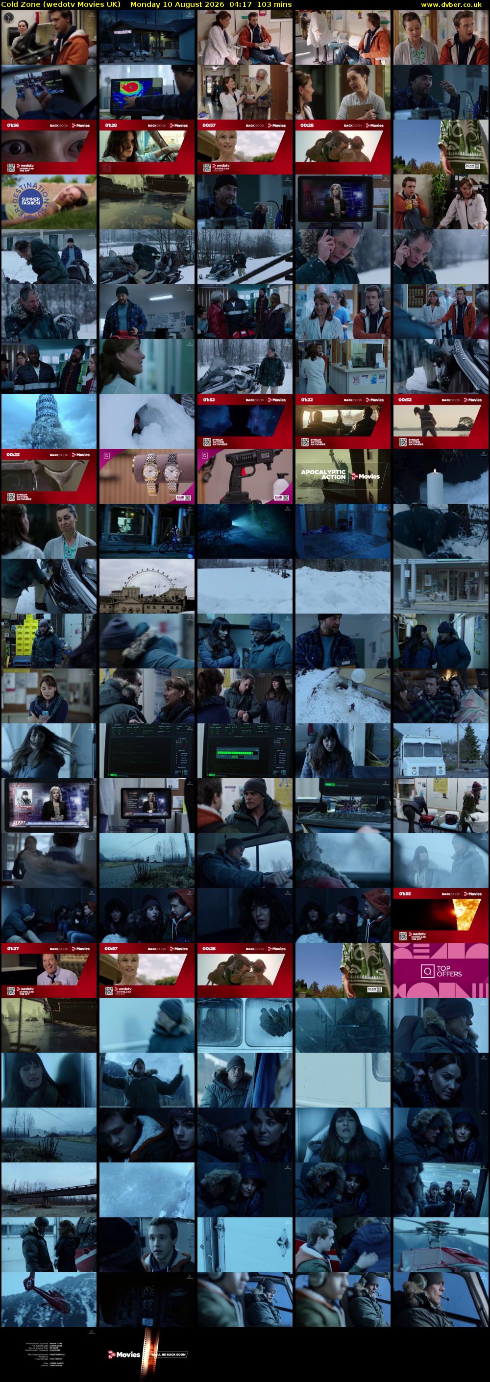 Cold Zone (wedotv Movies UK) Monday 10 August 2026 04:17 - 06:00