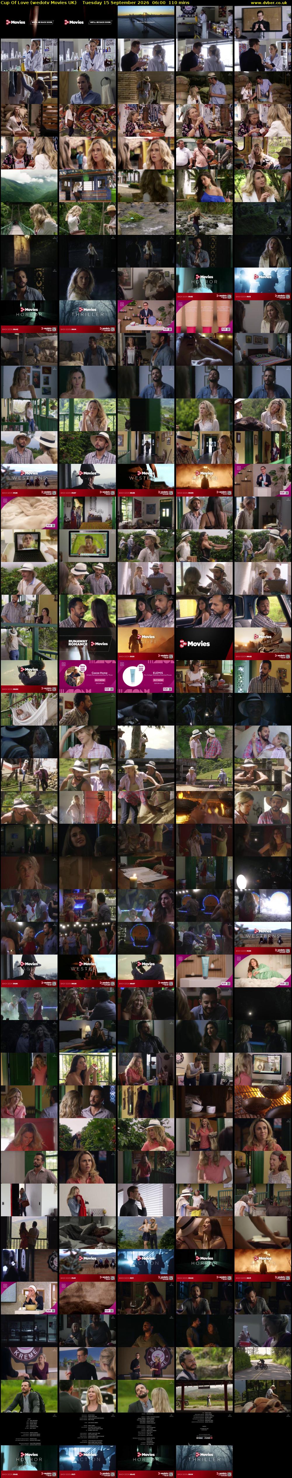 Cup Of Love (wedotv Movies UK) Tuesday 15 September 2026 06:00 - 07:50