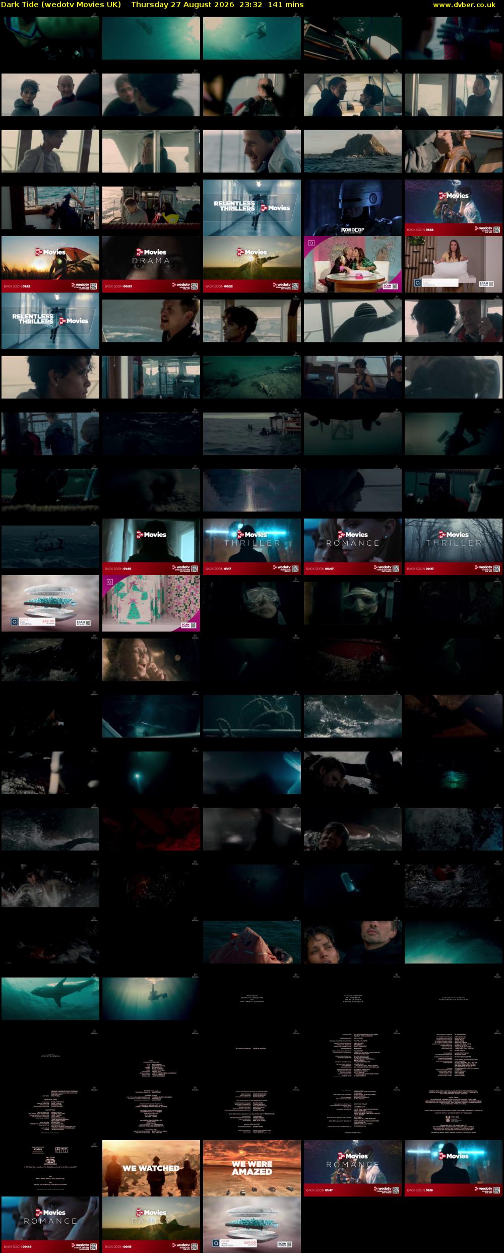 Dark Tide (wedotv Movies UK) Thursday 27 August 2026 23:32 - 01:53