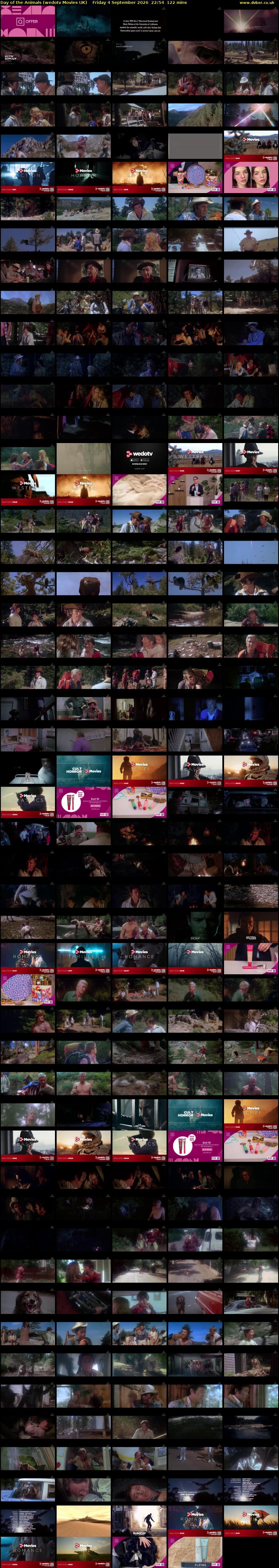 Day of the Animals (wedotv Movies UK) Friday 4 September 2026 22:54 - 00:56